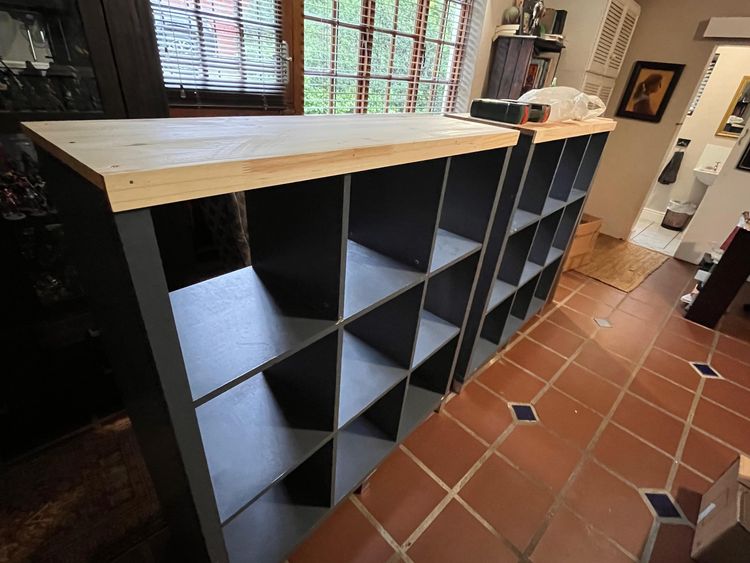 Cube shelving units: The cube units