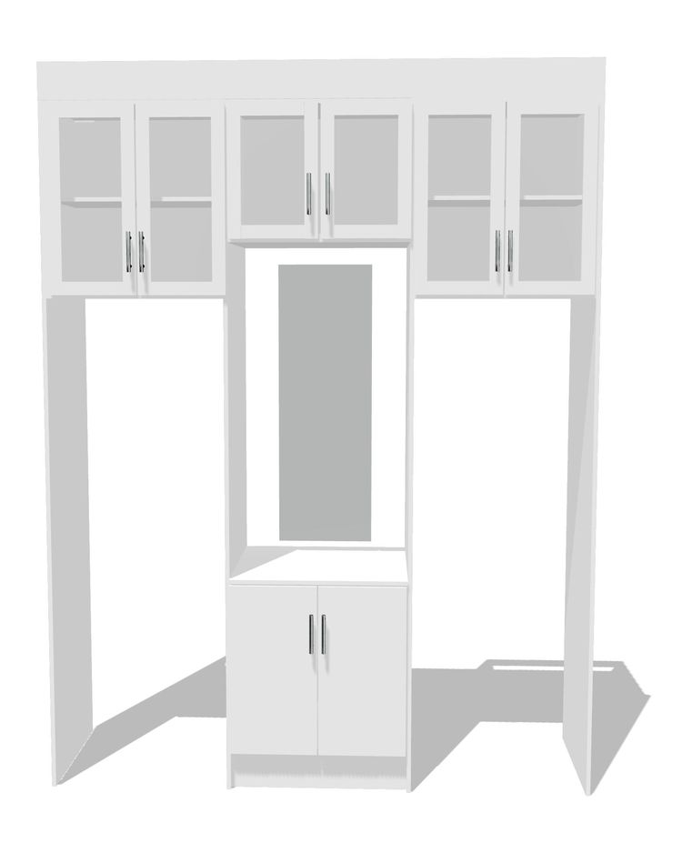 The 3D drawing of the unit